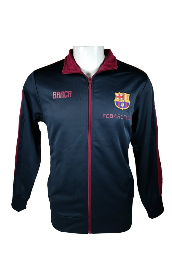FC Barcelona Official License Soccer Jacket Football Soocer Hoodie Adult - 009 S
