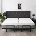 thumbnail image 7 of Adjustable Bed Frame , Head and Foot Lift, Head-Pillow-Tilt, Adjustable Beds with Smart APP Control, Massage, Zero Gravity, Anti-Snore, Wireless Remote,USB Ports, 7 of 7