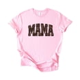 thumbnail image 7 of Mama and Mini Leopard Checkered Matching Shirts Mommy and Me Trendy Graphic Tee - SOLD SEPARATELY Pink Shirt Adult Large, 7 of 7