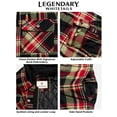 thumbnail image 4 of Legendary Whitetails Men's Maplewood Hooded Shirt Jacket, 4 of 7