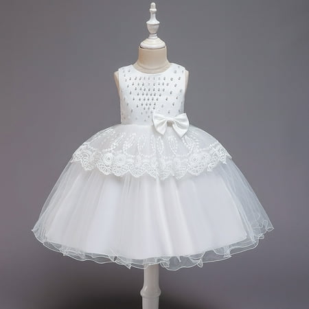 

Hunpta Princess Toddler Girls Kid Dress Ruffles Lace Dresses Baby Party Tulle Patchwork Girls Dress&Skirt