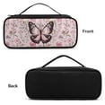 thumbnail image 6 of Jiueut Flower Butterfly Stethoscope Storage Bag Storage Bags with Zipper for Travel Stethoscope Case Kit Supplies for Nursing Student Stethoscope Bag with Carrying Handle, 6 of 7