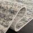 thumbnail image 5 of SAFAVIEH Retro Gorica Striped Runner Rug, Ivory/Grey, 2'3" x 13', 5 of 8