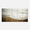 thumbnail image 2 of Close up Waves in Mediterranean Sea - Seashore Canvas Art Print, 2 of 3