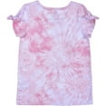 thumbnail image 2 of Disney Minnie Mouse Girl’s Short Sleeves Tee Shirt for Kids, Loose Fit Top, Tie Dyed, Size 2T, 2 of 2