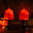 thumbnail image 1 of Lámpara de Calabaza de Halloween con Vela Electrónica | Decoración de Plástico Multicolor | Luz Nocturna para Fiestas de 13 X 5,8 X 5,8 Cm | Artículos para Fiestas de Halloween y Decoración para El H, 1 of 6