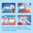 thumbnail image 3 of Flosser Replacement Tips for ,Plaque Seeker Replacement Tips Compatible for Water 6 Pack, 3 of 5