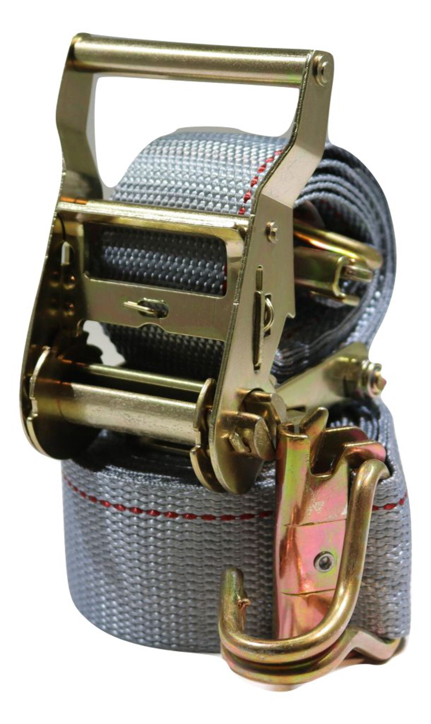 2" x 16 Ft. Ratchet Strap w/ Spg E & Wire J for Hook For E & F-Tracks 200 PACK | R16EW