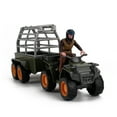 thumbnail image 5 of 1 juego de simulación de conductor de granja modelo de motocicleta juguete realista Mini adorno de granja, 5 of 5