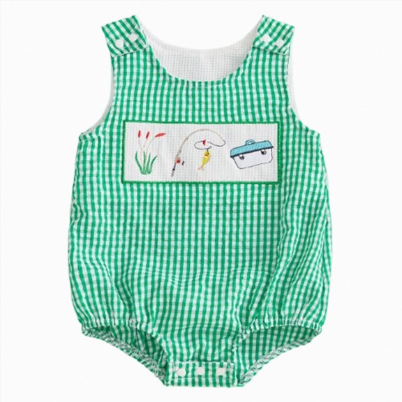 eczipvz Infant Baby Boy Girl Bodysuits 6-12 Months Golf Themed Clothes Embroidery Sleeveless Striped Tank Top Summer Romper