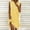 Yellow, variant on Odbmxy Summer Shirt Dresses for Women Casual Cotton Linen Sleeveless Holiday Striped Button Womens Dresses Mini Shift