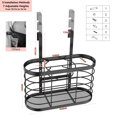 thumbnail image 6 of Aolldy Hair Dryer Holder 3 in 1 Hair Tool Organizer Djustable Height Wall Mounted/Cabinet Door, 6 of 6