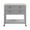 Gray, variant on Crosley Furniture Connell Rolling Kitchen Island Cart, Microwave Stand, Coffee Bar with Storage Drawers
