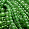 thumbnail image 3 of K-KED Natural Green Jade Gemstone Beads - 6mm 8mm 10mm 12mm - 15.5"-6 mm, 3 of 6