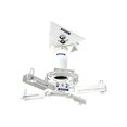 thumbnail image 1 of QualGear Pro-AV QG-KIT-VA-3IN-W - Support - pour Projecteur - Blanc - Montage au Plafond, 1 of 7