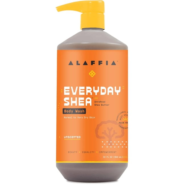 Alaffia Body Wash Everyday Unscented 32 oz