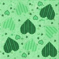 thumbnail image 1 of Ahgly Company Machine Washable Indoor Square Transitional Jade Green Area Rugs, 6' Square, 1 of 7