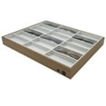 thumbnail image 6 of Glasses Display Tray 18 Grids Organizer Box for Sunglasses Ears Bracelet, 6 of 7