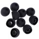 thumbnail image 1 of HAMPPLIES 10Ud Tapones De Silicona Para Entradas De Auriculares En Negro Con Material Premium, 1 of 8