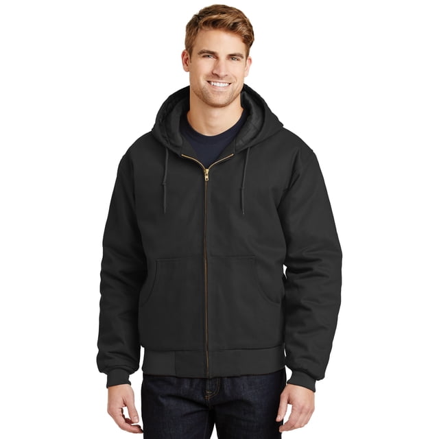 CornerStone® - Chaqueta de trabajo con capucha de tela pato. J763H Piedra angular J763H