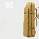 thumbnail image 3 of Bolsa de Aletas Largas, Bolsa de Almacenamiento con Cremallera, Práctica Bolsa para Aletas de Buceo, Equipo de Buceo para Buceo, Natación Al Aire Libr Caqui Grande, 3 of 8