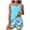 Sky Blue, variant on Yammkia Best Tankini Swimsuits Women's Tankini Swimsuits Tummy Control Swimwear Two Piece Bathing Suits Swim Top with High Waisted Bottom(Dark Gray,XXL)