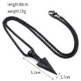 thumbnail image 3 of Bangcool Collier Flèche Mode Pendentif Cool Collier Charme pour Hommes Femmes, 3 of 10