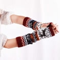 thumbnail image 2 of [Yuexinghui] Productos De Liquidación De Propiedad Intelectual Sin Tratar Guantes De Medio Dedo De Ciervo De Lana Cubierta De Brazo Invierno Cálido Guantes De Dibujos Animados De ANGGREK  Otros, 2 of 7