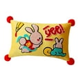 thumbnail image 3 of Funda de almohada,Funda de almohada con bordado de conejo chino,Cojín de sofá de decoración tradicional de año nuevo,Fundas de cojines Decoración del hogar de ,Funda de almohada Sunnimix  Funda de almohada, 3 of 8