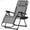 Grey, variant on Grey Zero Gravity Chair, Zero Gravity Recliner, Zero Gravity Lounge Chair, Reclining Outdoor Chair, Anti-Gravity Chair for Indoor & Outdoor, Folding Reclining Chair w/Side Tray, Grey