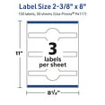 thumbnail image 6 of Avery TrueBlock Wraparound Band Labels, 2-3/8" x 8", 150ct, 6 of 8
