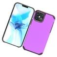 thumbnail image 6 of Apple iPhone 12, iPhone 12 PRO /6.1" Phone Case Protective Hybrid Anti-Drop Protection Shockproof Armor Dual Layers Heavy Duty Rubber Rugged Purple Phone Cover foriPhone 12 /12 Pro, 6 of 7