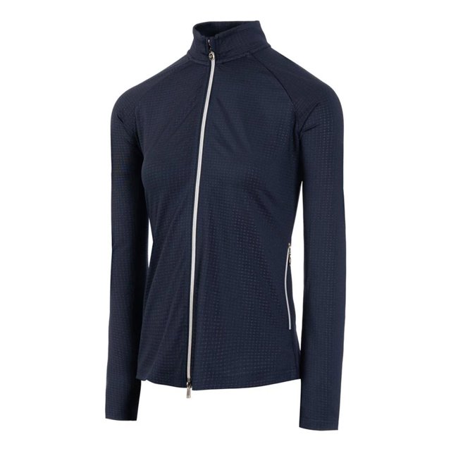 Island Green Womens Embossed Full Zip Jacket