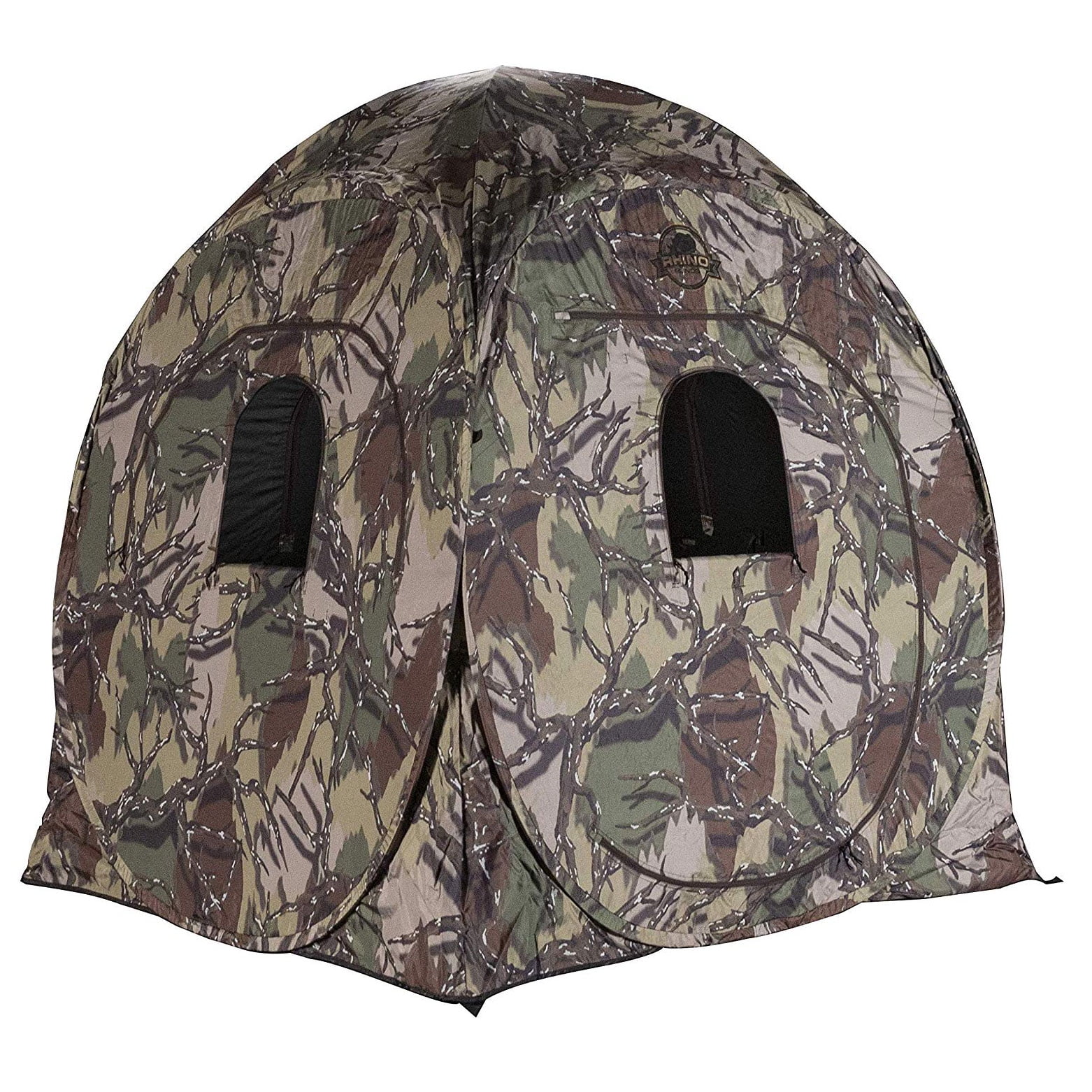 Rhino R75 Realtree Edge 2-Person Hunting Ground Blind for sale online 