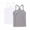 White+Gray, variant on Npasoilc Summer Camisole Tops for Teenage 2PC Sleeveless Round Neck Y-Shaped Back Vest Lightweight Comfort Blouse Tops Casual Loose Trendy Shirts