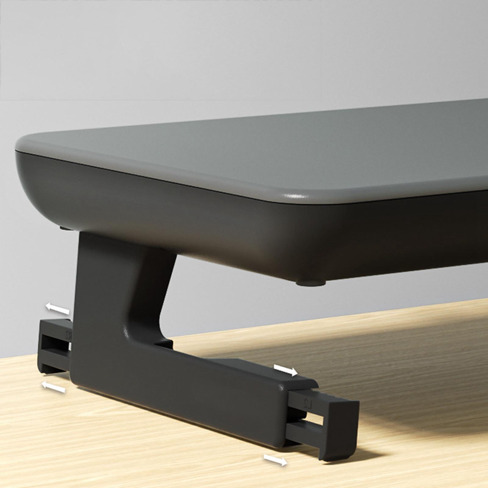 Wzmzjy Monitor Stand Height Adjustable Computer Laptop Riser Shelf with Storage Drawer