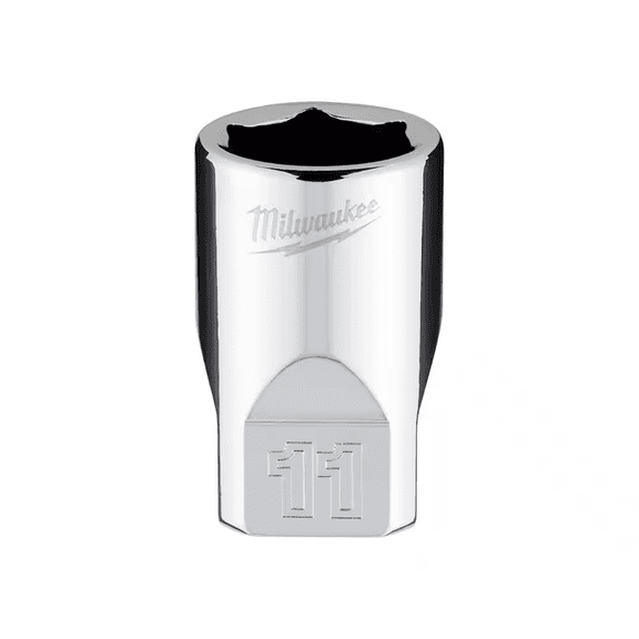 Milwaukee-45-34-9037 1/4 in. Drive 11mm Metric 6-Point Socket