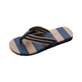 thumbnail image 3 of Domzle Men's Flip Flops - Funny Beach Sandals Comfortable Summer Beach Walking Thong Sandals Slip On Indoor Outdoor Quick-Dry Slides for Men Blue, 3 of 10