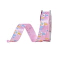 thumbnail image 1 of Easter Ribbon Decorative Weaving Tape with Bunny Egg Goblin Carrot Motifs 9 m Length Polyester Satin Holiday Gift Box Packaging Ribbon, 1 of 6