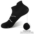 thumbnail image 3 of Smilooen 6 Pairs Womens Ankle Socks Low Cut Running Breathable Cushioned Socks Size 8-12, 3 of 6