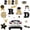 Black, variant on 2026 Graduation Magnets – Congrats Class of 2026 Reflective Waterproof Magnetic Stickers for Car, Fridge & Garage