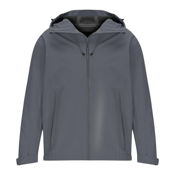 Mens Lightweight Rain Jackets Raincoat with Hood Waterproof Windbreaker Jackets for Hiking Golf Fishing Running Big & Tall S-4XL