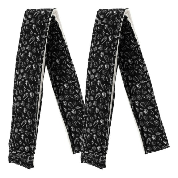 MUSEYA 2Pcs Cake Pan Bands Cloth Bakeware Protector for Home Baking