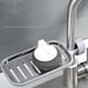 thumbnail image 5 of Welltouring - Soporte para esponja para fregadero, estante de almacenamiento para grifo, carrito de ducha para colgar en cocina y baño, 5 of 6