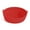 Red, variant on Air Fryer Silicone Liners, Round Food Safe Non Stick Air Fryer Basket Oven Accessories, Reusable Replacement of Flammable Parchment Liner Paper Fits 3QT - 5QT Air Fryer