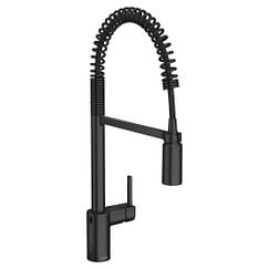 Moen 5923Ewbl Matte Black One-Handle Pulldown Kitchen Faucet