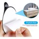 thumbnail image 2 of lote De 4 Poignes De Porte Blanches Autocollantes En Plastique Abs Pour Fentres, Portes, Penderies, Tiroirs Et Armoires, 2 of 5