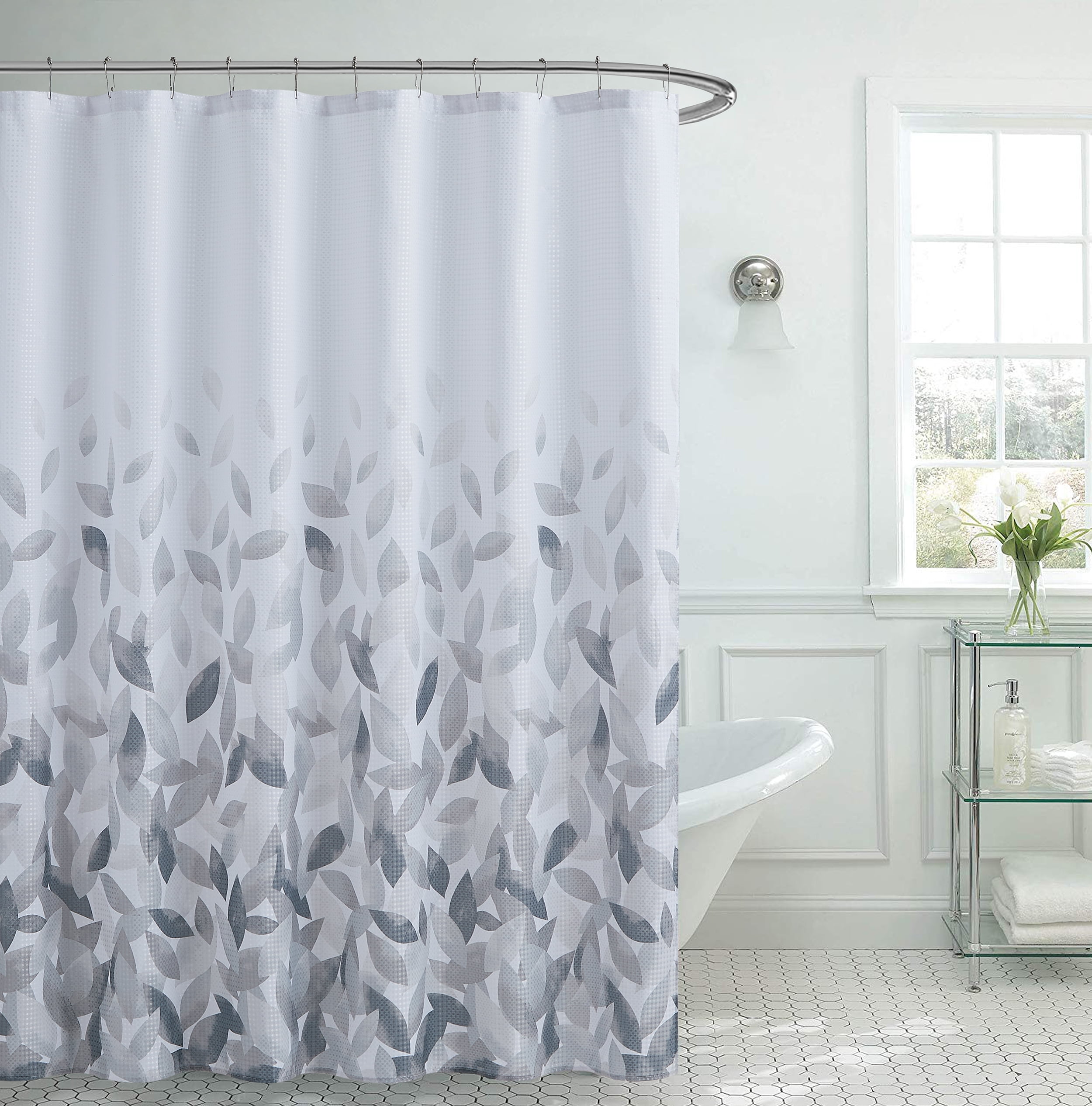 Cleveland Browns Bathroom Rugs 4PCS Shower Curtain Bath Mat Toilet Lid Cover Set 