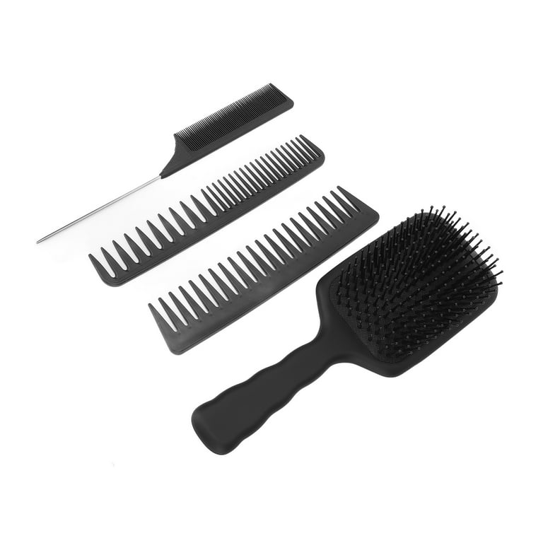 Paddle Hair Brush High Heat Resistance Hair Comb Set For All Hair