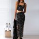 thumbnail image 3 of Conjunto de falda de 2 piezas para mujer Conjunto de dos piezas de falda larga sin mangas para mujer Oufifit diario FLhrweasw Nuevo, 3 of 7